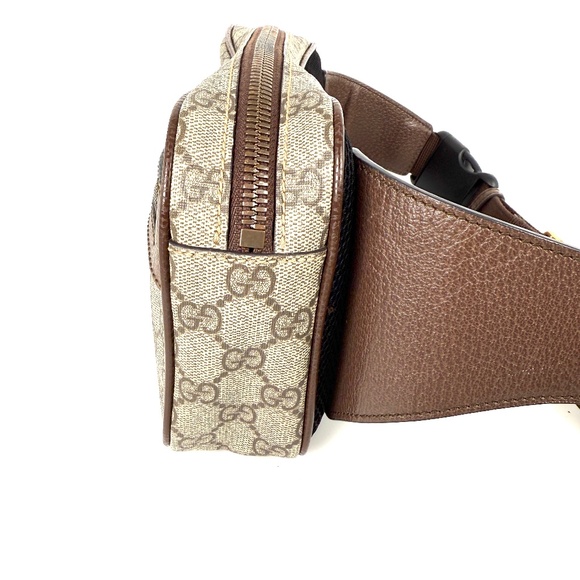 GUCCI GG Supreme Ophidia Medium Monogram Belt Bum Waist Bag - Picture 6 of 14